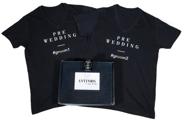 Love Box camisetas dúo "Pre-Wedding"