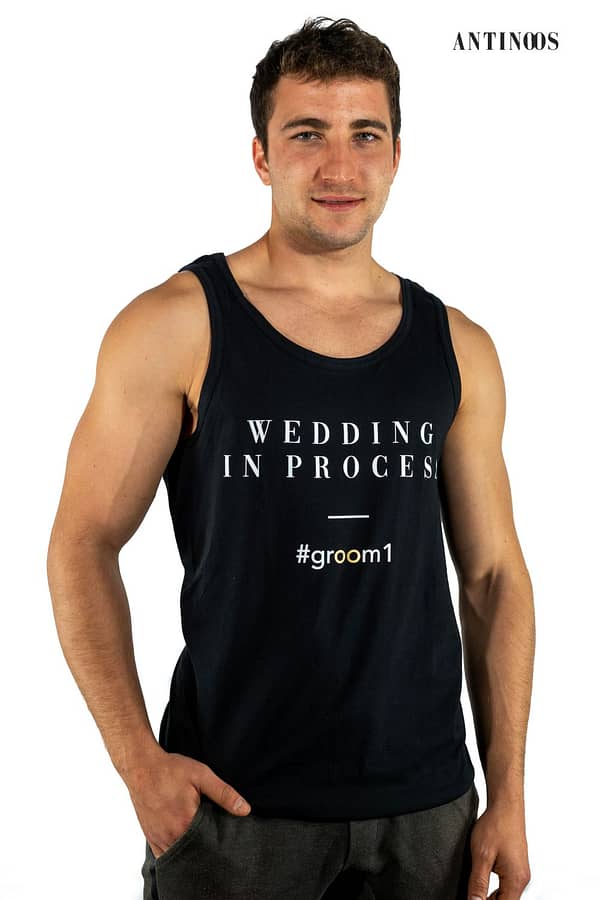Love Box camisetas sin mangas dúo "Wedding in process"