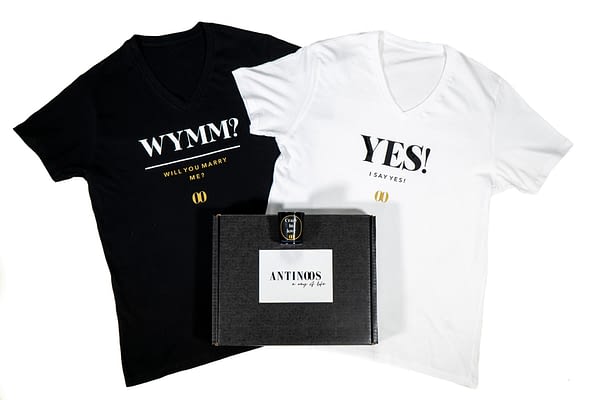 Love Box camisetas pedida de mano "WYMM?"