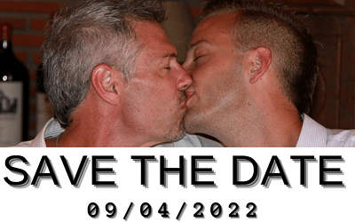 7 diferentes Save the date para anunciar vuestra boda gay